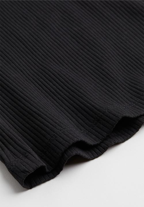 H&M - Flared leggings - black