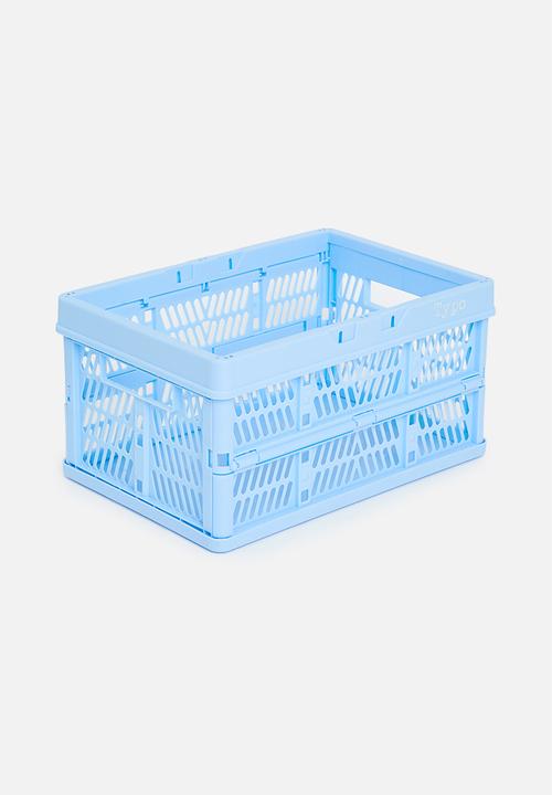 Typo - Small foldable storage - sky blue
