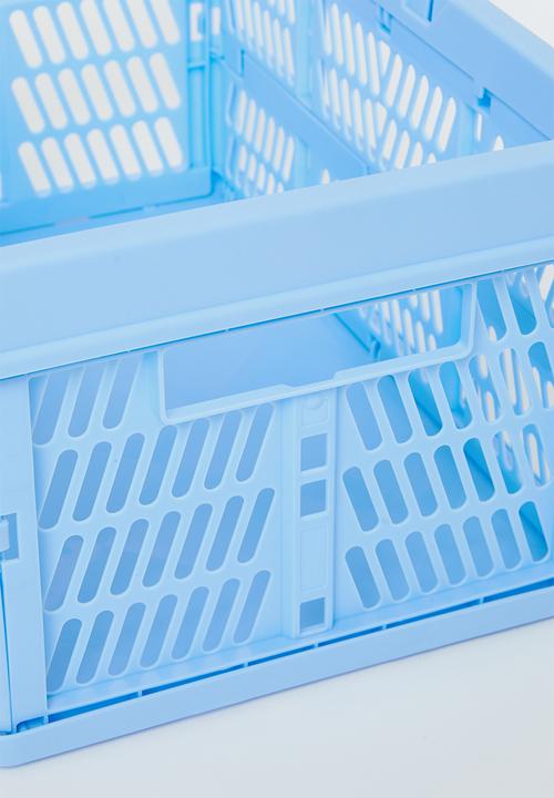 Typo - Small foldable storage - sky blue