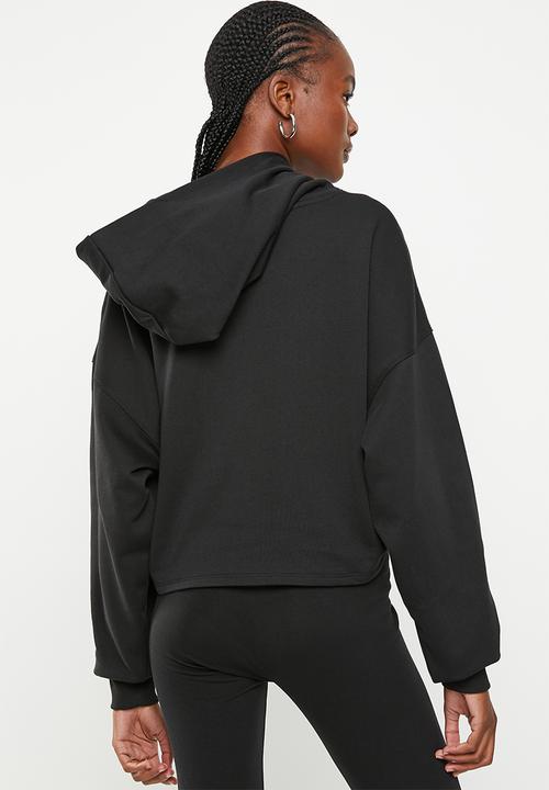 Calvin Klein - Glossy monogram hoodie - ck black