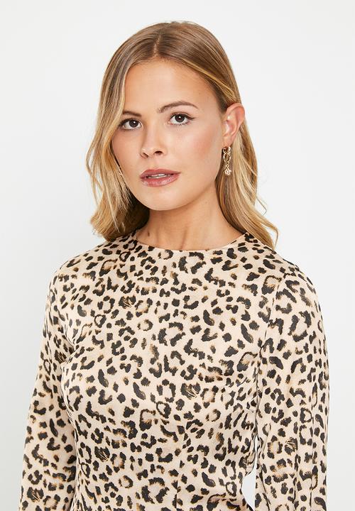 Glamorous - Maxi dress - natural white leopard