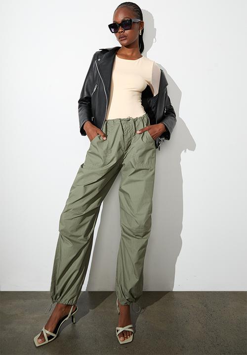 Superbalist - Mesh sleeve bodysuit - shifting sand