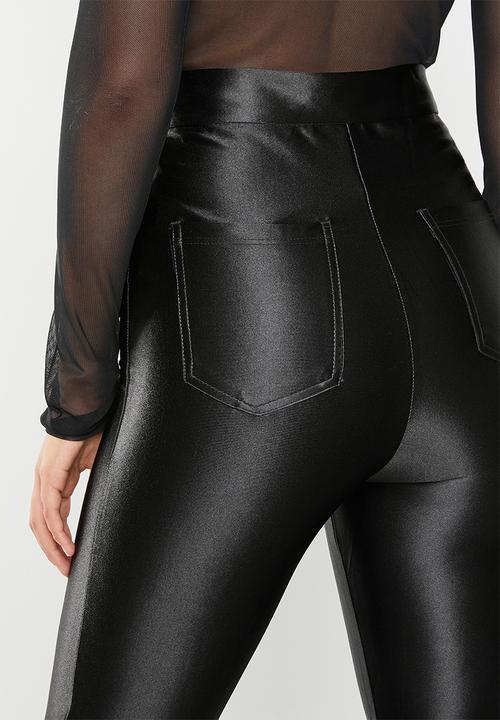 Glamorous - Flare leg trousers - black