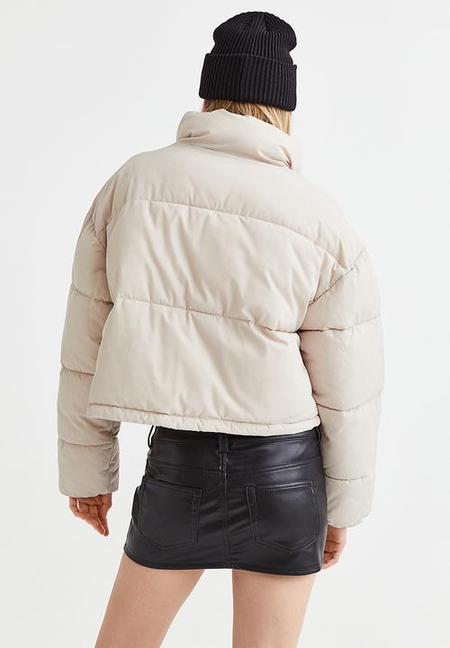 H&M - Puffer jacket - light beige
