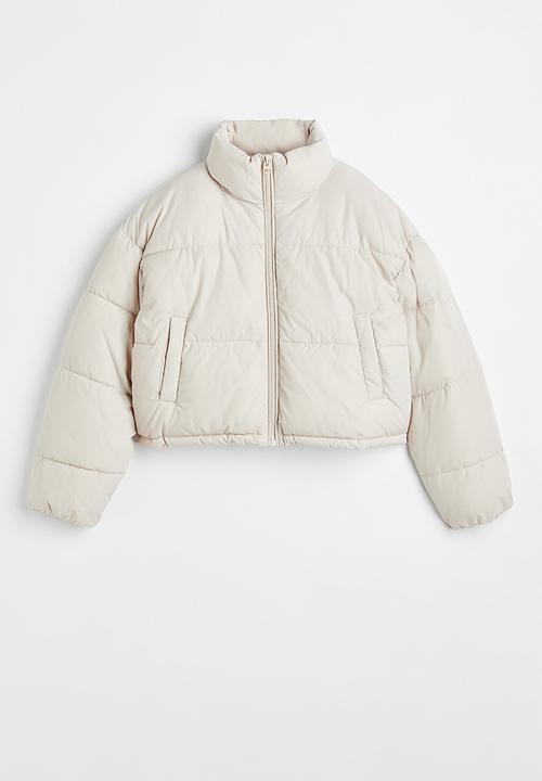 H&M - Puffer jacket - light beige