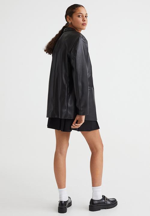 H&M - Single-breasted blazer - black