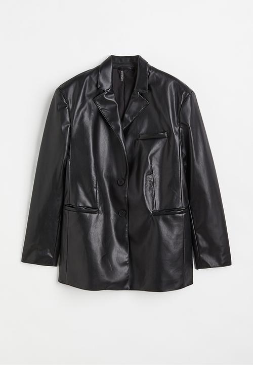 H&M - Single-breasted blazer - black
