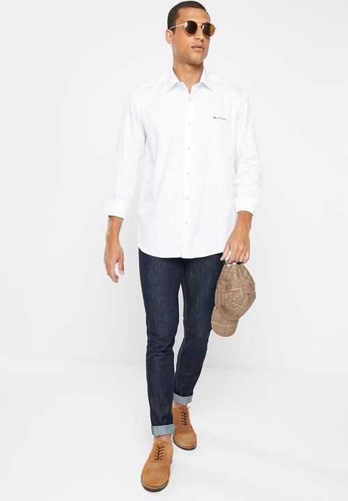 Ben Sherman - Ben shirt - white