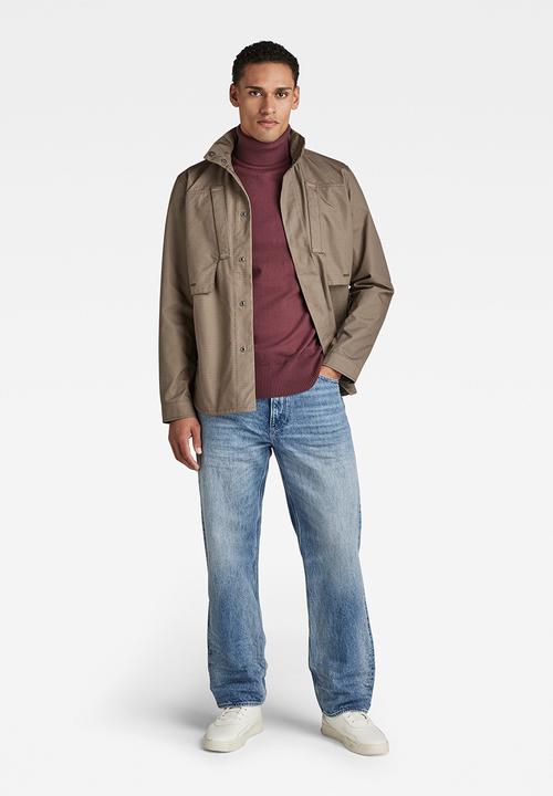 G-STAR - Premium core turtle knit - vineyard wine