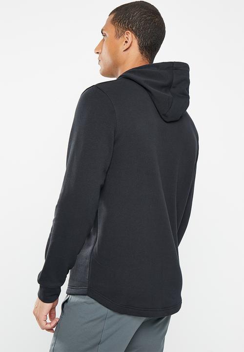 Under Armour - Ua rival terry logo hoodie - black