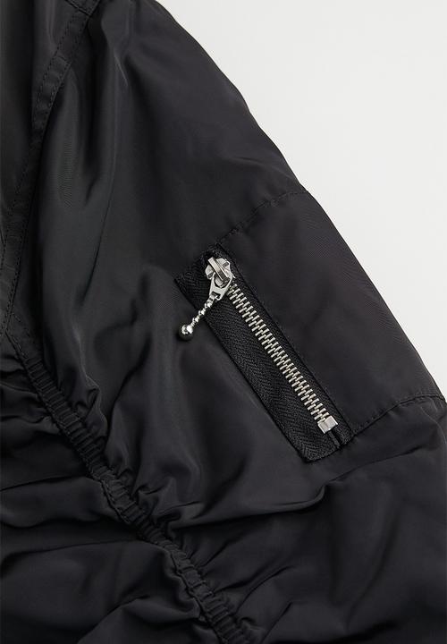 H&M - Padded bomber jacket - black
