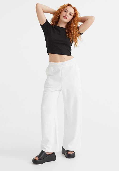 H&M - Ribbed top - black