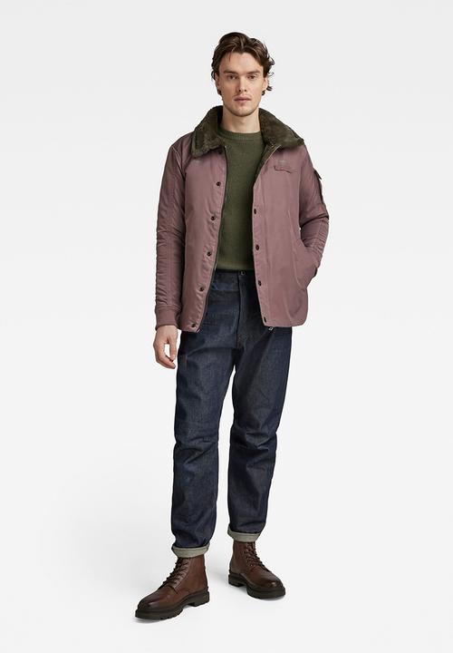 G-STAR - Field liner jacket - dark taupe fungi