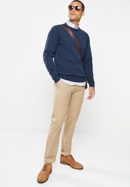 Ben Sherman - Crew neck knit - navy