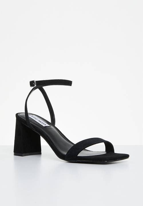 Steve Madden - Luxe block heel - black suede