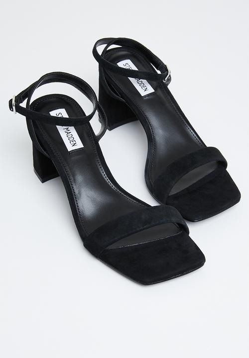 Steve Madden - Luxe block heel - black suede