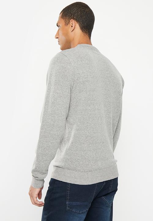 Ben Sherman - Crew neck knit - grey