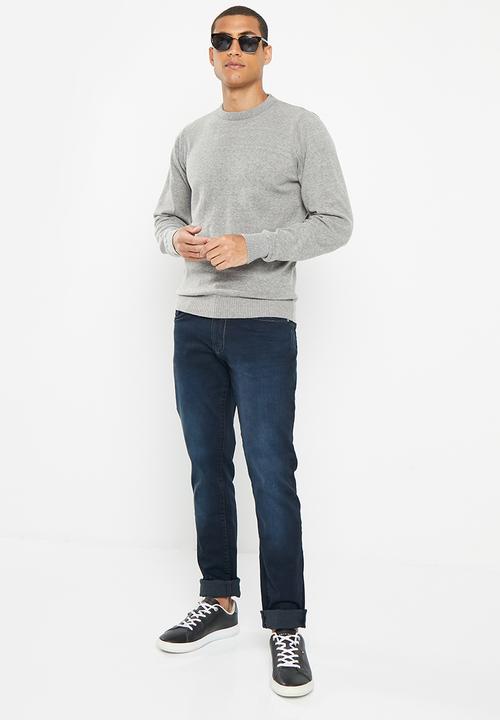 Ben Sherman - Crew neck knit - grey