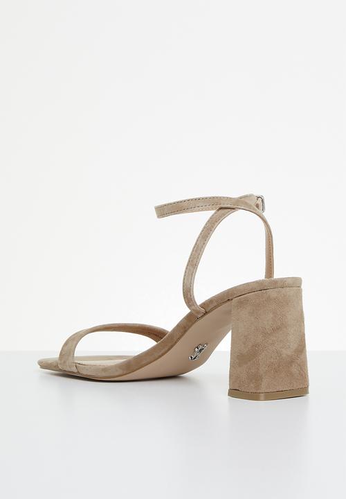 Steve Madden - Luxe block heel - tan suede