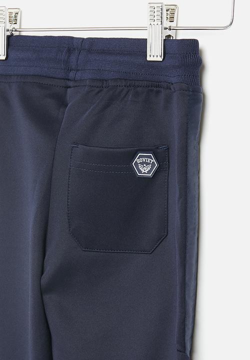 SOVIET - Track pants - navy
