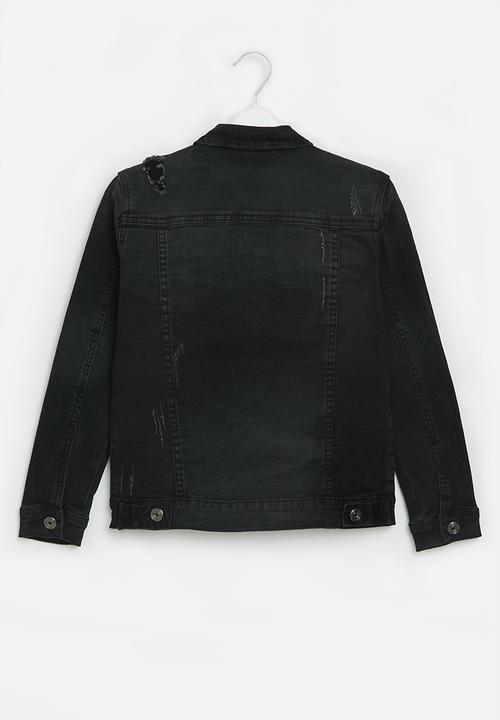 SOVIET - Denim jacket - black