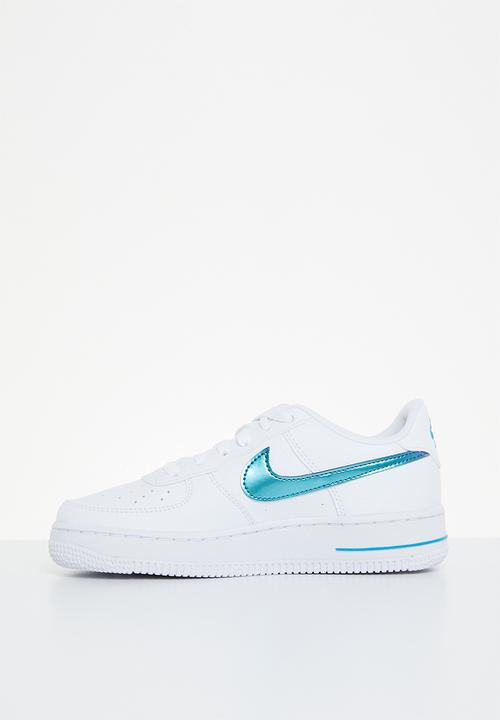 Nike - Nike air force 1 impact nn gs - white & blue lightning-blue lightning