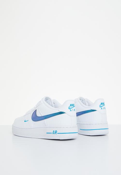 Nike - Nike air force 1 impact nn gs - white & blue lightning-blue lightning