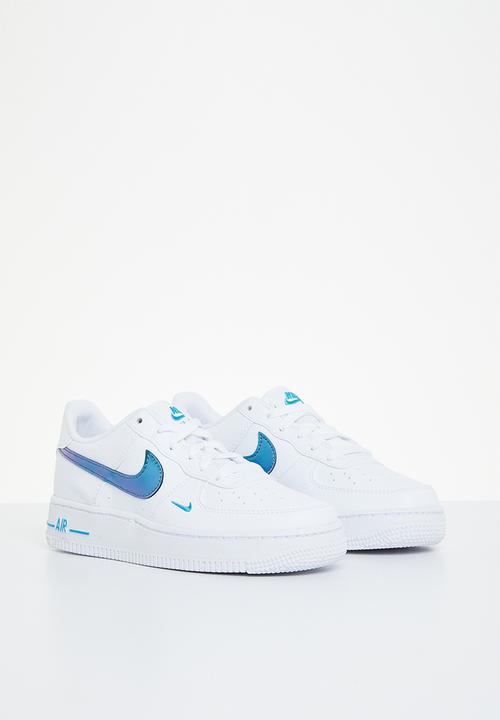 Nike - Nike air force 1 impact nn gs - white & blue lightning-blue lightning