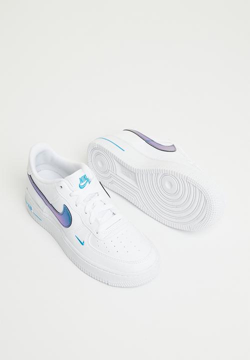 Nike - Nike air force 1 impact nn gs - white & blue lightning-blue lightning