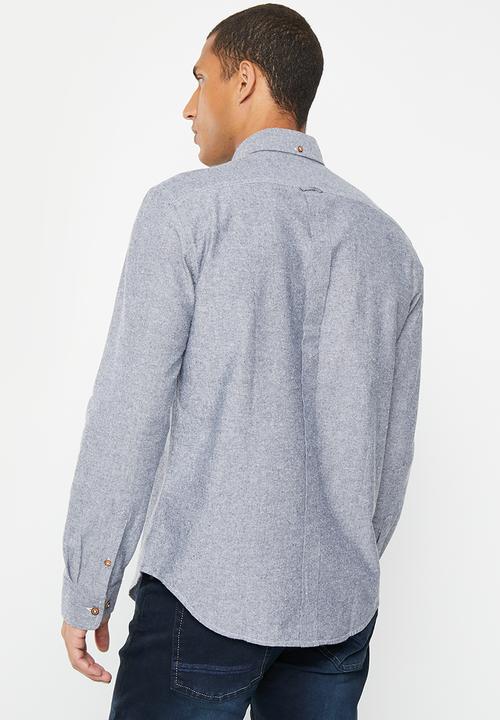 Ben Sherman - Cotton oxford shirt - midnight