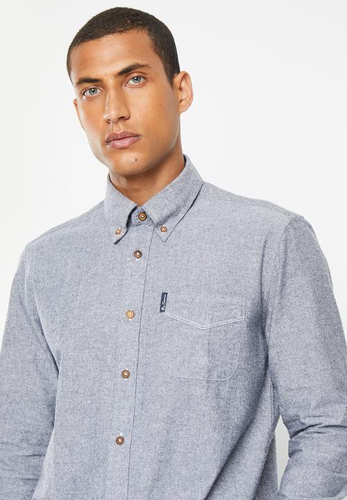Ben Sherman - Cotton oxford shirt - midnight