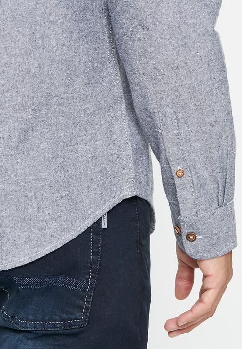 Ben Sherman - Cotton oxford shirt - midnight