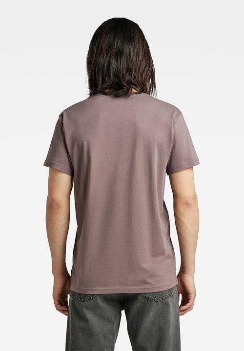 G-STAR - Originals label r t - dark taupe fungi