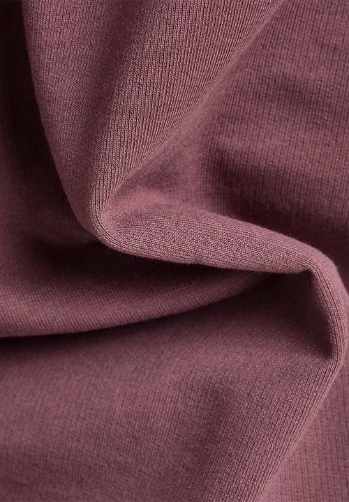 G-STAR - Bomber tweeter half zip long sleeve - vineyard wine