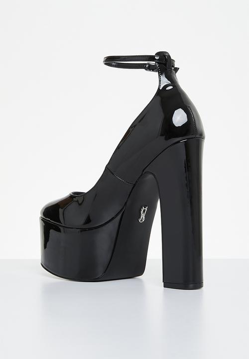 Steve Madden - Skyrise platform heel - black patent