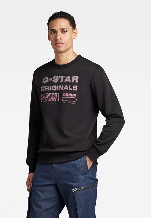 G-STAR - Originals stamp r sw - dark black