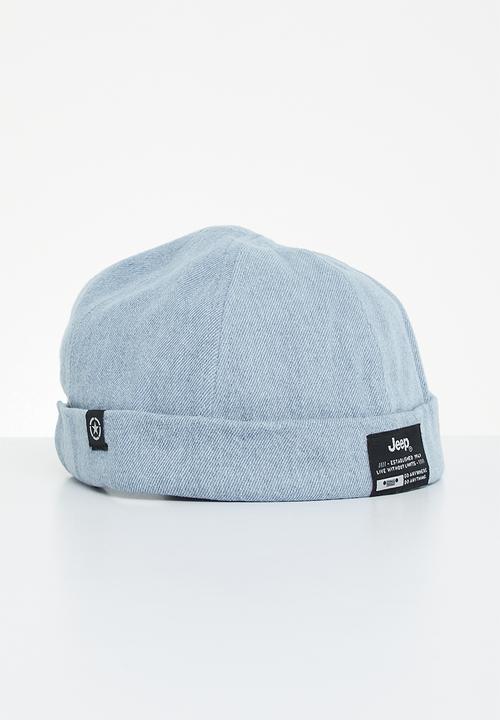 JEEP - Peakless baseball cap - blue denim
