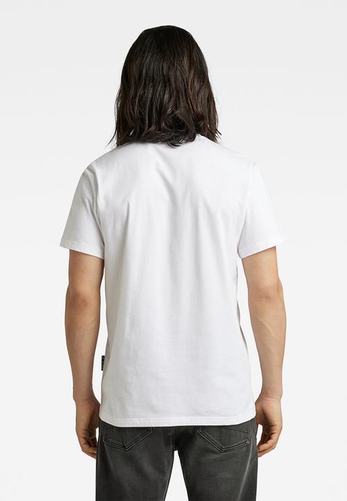 G-STAR - Shield chest hd r t - white