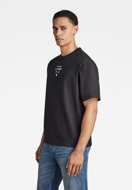 G-STAR - Stencil center gr boxy r t - dk black
