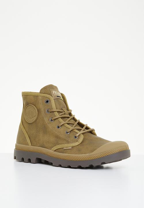 Palladium - Pampa hi wax - bone brown