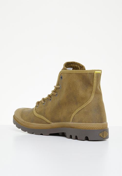 Palladium - Pampa hi wax - bone brown