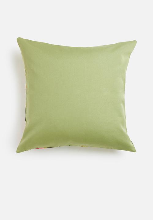 Hertex Haus - Overgrow outdoor cushion cover - macaw
