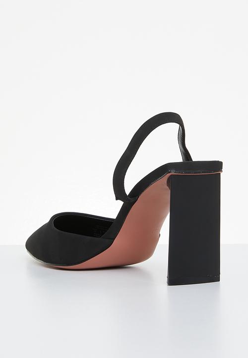 Call It Spring - Joyride heel - black