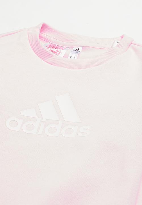 adidas Performance - I bos logo jog - clear pink/white