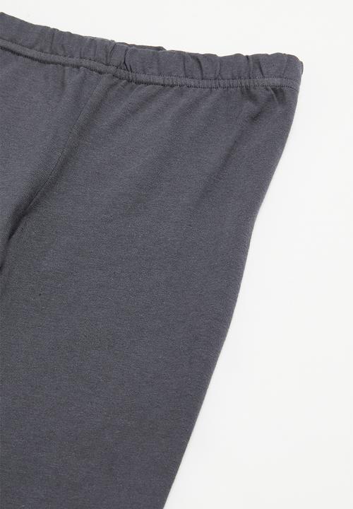 Superbalist - Boys winter pyjama set - grey melange/charcoal