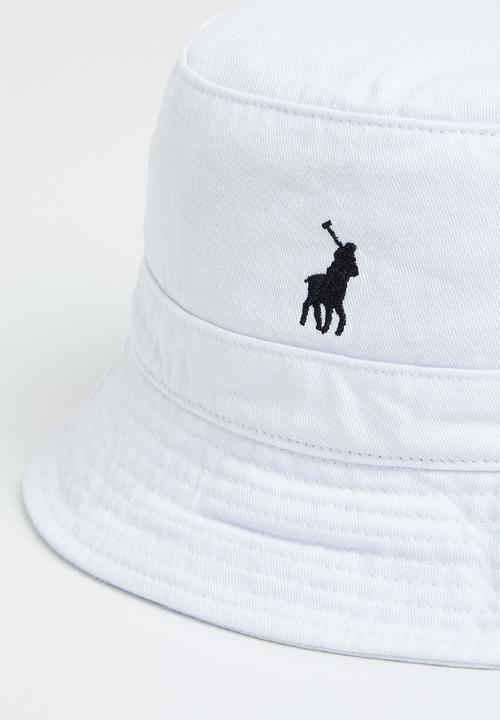 POLO - Classic twill bucket - white