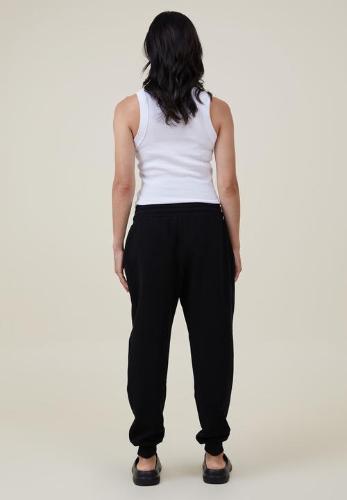 Cotton On - Maternity classic trackpant - black