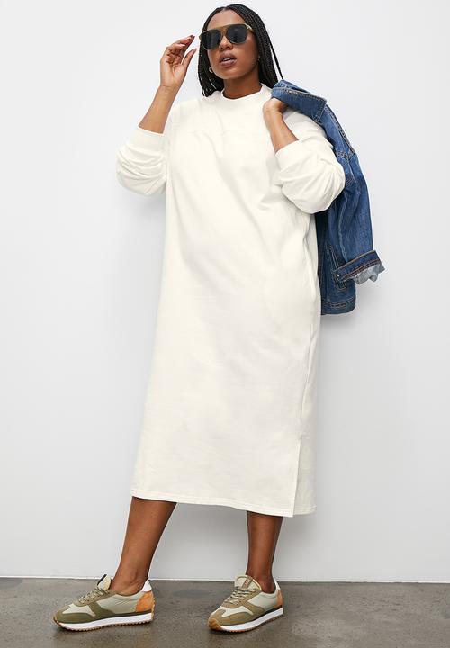 Superbalist - Sweat dress - white