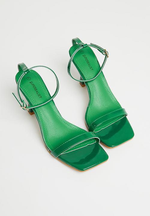 Superbalist - Callen anklestrap heel - green
