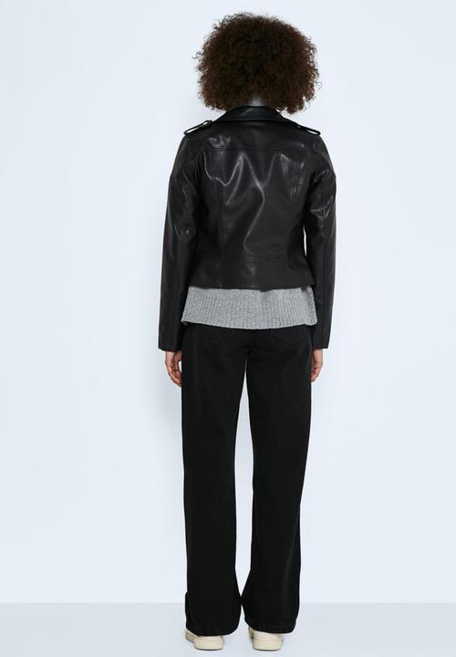 Noisy May - Rollo long sleeve jacket - black